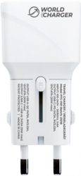 Incarcator de perete 30W PD PPS USB C + 20W PD USB C alb L315 