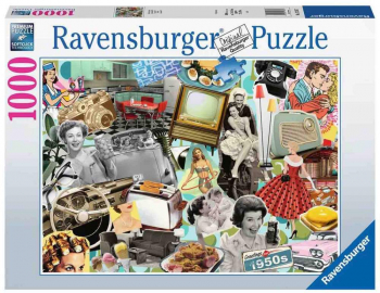 Puzzle 1000 piese Ravensburger - Anii 50 