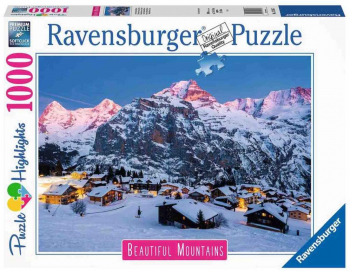 Puzzle 1000 piese Ravensburger - Berner Murren 