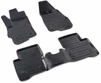 Set covorase auto cauciuc Renault Zoe 2021-Prezent tip tavita 4 bucati 