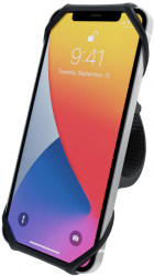 Suport bicicleta pentru telefon Silicon Flexibil L1676 Negru 