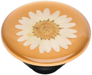 Suport Universal Telefon Policarbonat PopTop Z262 Pressed Flower Daisy Alba 