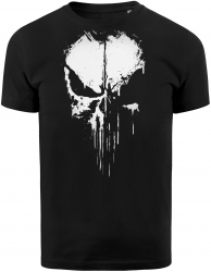 Tricou barbati Punisher Negru S 