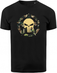 Tricou barbati Punisher NWW Army Negru carbon 2XL 