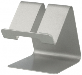 Accesoriu de birou pentru telefon din metal finisaj Argintiu 