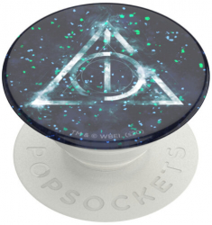 Accesoriu Popsocket pentru telefon sau tableta model Deathly Hallows dimensiuni 1.6 x 1.6 x 0.25 inch 