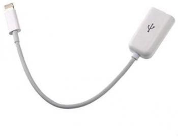 Adaptor OTG USB 2.0 Alb