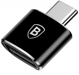 Adaptor OTG USB la Type-C 480Mbps 2.4A C1416 Black