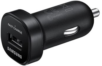 Adaptor priza auto Samsung pentru telefoane Fast Charging 1xUSB Cablu de date Type-C inclus Negru 