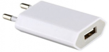 Adaptor retea Apple compatibil cu iPhone 1xUSB Ambalaj Original + Happy Magnet Alb