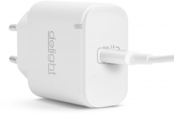Adaptor Type-c Incarcator Rapid Pd20w Alb EV4064 