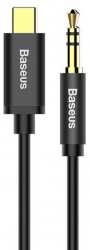 Cablu Audio Adaptor Type-C la Jack 3.5mm 1.2m C1415 Black 