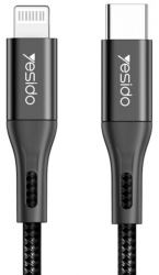 Cablu de Date Type-C la Lightning 18W 2A 1.2m C1005 Black 