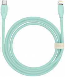 Cablu Incarcare si Transfer Date Type-C Compatibil Lightning Putere 20W Cupru Lungime 1.2m C431 Verde 