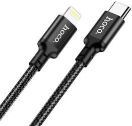 Cablu de Date Type-C la Lightning PD 20W 3A 1m C814 Black 