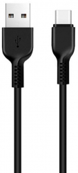 Cablu de Date USB-A la Type-C 10W 3A 3m C861 Hoco Flash X20 C861 Black 