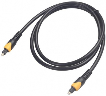 Cablu de extensie audio optica premium prin fibra optica S/PDIF Toslink 5m Negru 
