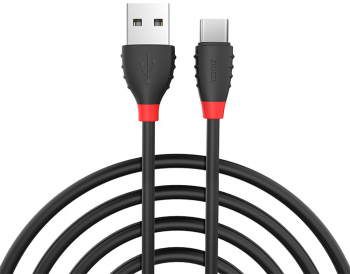 Cablu Incarcare si Transfer Date USB-A la USB Type-C 10W TPE 2.4A Lungime 1.2m C289 Negru 