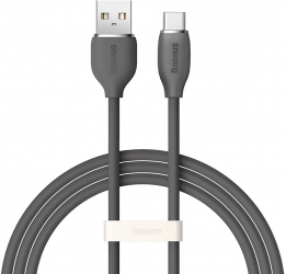 Cablu Incarcare si Transfer Date USB la Type-C Putere 100W Cupru Lungime 1.2m C439 Negru 