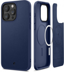 Husa Protectie pentru iPhone 15 Pro Lightweight Cyrill Kajuk MagSafe G436 Nanotextil Navy 