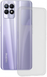 Husa Cu Grad Ridicat de Protectie pentru Realme 8i/Realme Narzo 50 Premium B3538 Thermoresistant plastic Transparenta 