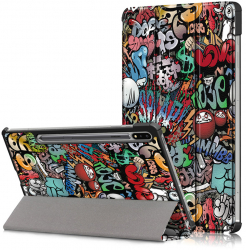 Carcasa de protectie compatibila cu Samsung Galaxy Tab S7 Plus/S8 Plus/S7 FE Microfibra FoldPro T503 Urban Vibe 