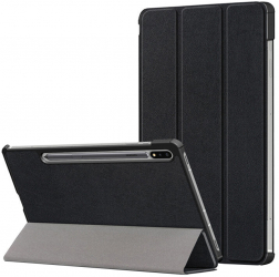 Carcasa de protectie compatibila cu Samsung Galaxy Tab S8 Ultra Microfibra FoldPro T501 Negru 