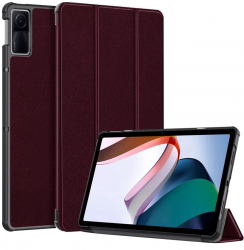 Carcasa de protectie compatibila cu Xiaomi Redmi Pad Microfibra FoldPro T397 Rosu 