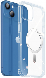 Carcasa de protectie MagSafe pentru Apple iPhone 13 Clin CN835 Transparenta 