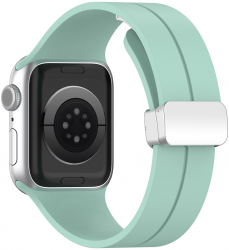 Curea pentru Apple Watch 1/2/3/4/5/6/7/8/SE/SE 2 38/40/41mm Watchband F752 Teal Green 