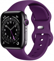 Curea pentru Apple Watch 1/2/3/4/5/6/7/8/SE/SE 2 38/40/41mm Watchband F904 Dark Purple 