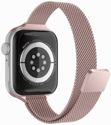 Curea pentru Apple Watch 1/2/3/4/5/6/7/8/SE/SE 2/Ultra 42/44/45/49mm Watchband F959 Pink 