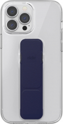 Dispozitiv practic cu hand grip pentru utilizarea telefonului sau tabletei intr-o nuanta de bleumarin 