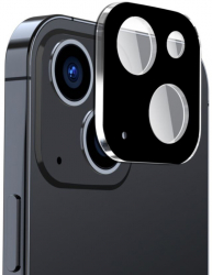 Folie camera rezistenta la impact pentru iPhone 15/15 Plus Negru 