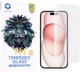Folie de protectie anti-amprente pentru iPhone 15 Clear 