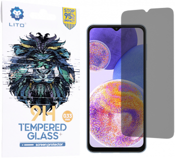 Folie de protectie anti-amprente pentru Samsung Galaxy A23 4G/A23 5G/M23/F23/M33/A13 4G/M13/F13 Negru 