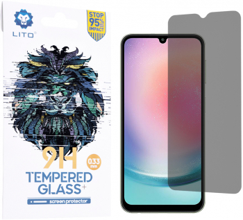 Folie de protectie anti-amprente pentru Samsung Galaxy A24 Transparent 