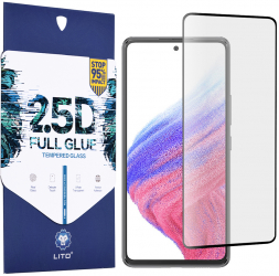 Folie de protectie anti-amprente pentru Samsung Galaxy A53 5G Negru 