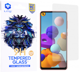 Folie de protectie compatibila cu Samsung Galaxy A21s Clear 