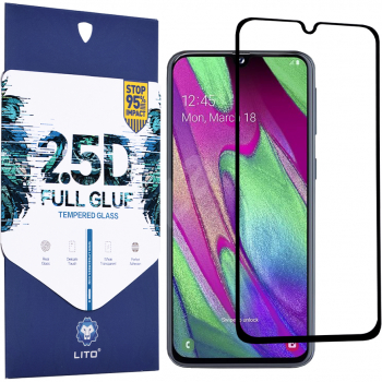 Folie de protectie compatibila cu Samsung Galaxy A40 Negru 