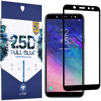 Folie de protectie compatibila cu Samsung Galaxy A6 2018 Negru 