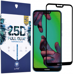 Folie de protectie din sticla pentru Huawei P20 Lite Negru 