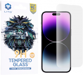 Folie de protectie din sticla pentru iPhone 14 Pro Max Clear 