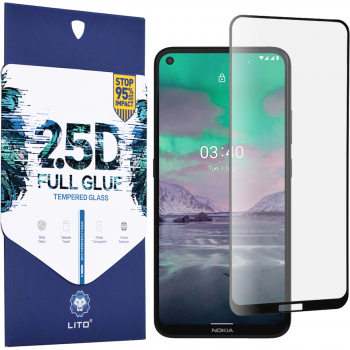 Folie de protectie din sticla pentru Nokia 3.4/5.4 Negru 