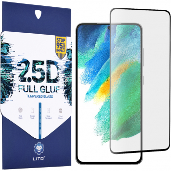 Folie de protectie din sticla pentru Samsung Galaxy S21 FE Negru 