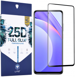 Folie de protectie din sticla pentru Xiaomi Mi 10T Lite 5G Negru 