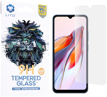 Folie de protectie din sticla pentru Xiaomi Noble Redmi 12C Clear 