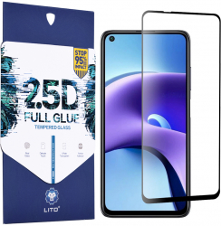 Folie de protectie din sticla pentru Xiaomi Redmi Note 9T Negru 