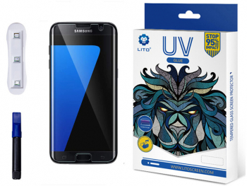 Folie pentru Samsung Galaxy S7 Edge Sticla securizata Transparent 