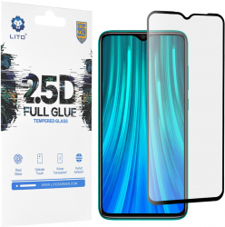 Folie de protectie rezistenta la zgarieturi pentru Xiaomi Redmi Note 8 Pro Negru 